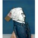 Adam Smith economist, philosopher - book shelf decoration - Gift for philosopher - Collectible philosopher action figure 1:12 hand painted + mini book