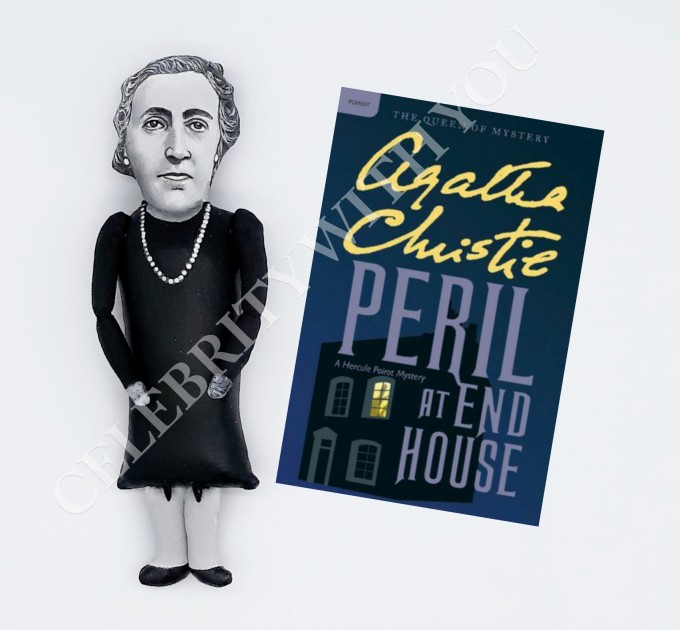 Famous women  writer, author detectives - Gifts for Readers & Writers - Collectible miniature doll hand painted