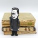 Albert Camus philosopher figure, Book lover decor - Collectible doll