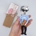 Famous artist action figure 1:12, film director, celebrity figurine - Gift for Painter, a unique collection for smart people - Collectible handmade finger puppet hand painted + miniature picture