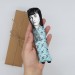 Anna Akhmatova literary action figure 1:12, Russian poet, Soviet literature - Gift for reader - book shelf decoration - Collectible doll hand painted + Miniature Book