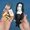 Baruch Spinoza Dutch philosopher action figure 1:12, 17th-century Enlightenment - realist - literature gift, a unique collection for smart people - Collectible philosopher doll hand painted + miniature books