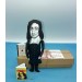 Baruch Spinoza Dutch philosopher action figure 1:12, 17th-century Enlightenment - realist - literature gift, a unique collection for smart people - Collectible philosopher doll hand painted + miniature books