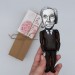 Bertrand Russell philosopher, historian, essayist, social critic Nobel laureate - history teacher gift - collectible figurine hand painted