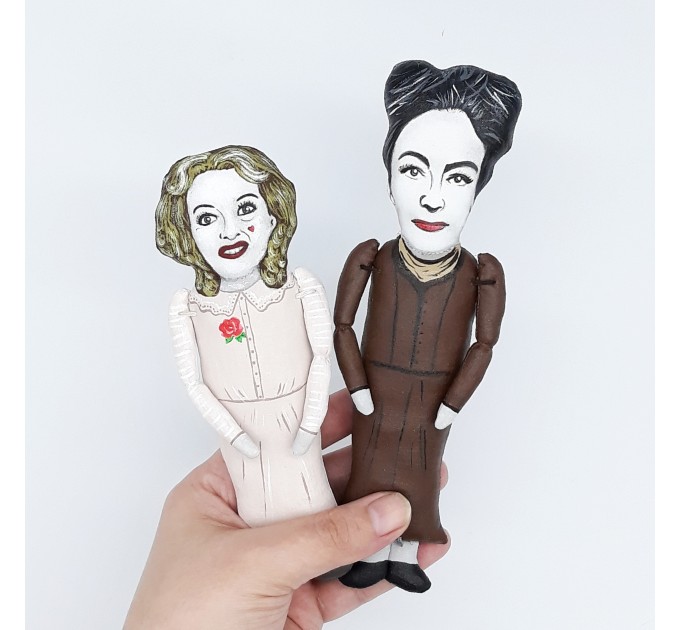 Whatever happened to baby Jane ? Bette and Joan handmade figures