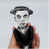 Buster Keaton figurine