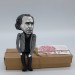 Charles Bukowski German - American poet, novelist, and short story writer - author Ham on Rye - Reader gifts - Miniature doll hand painted