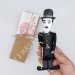 Famous actor comedian - Star of classic Hollywood Silent film era - Collectible figurine hand painted