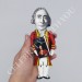 David Hume figurine philosopher, historian, economist - Philosophical empiricism - Philosopher gift - collectible doll + Miniature Book