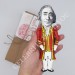 David Hume figurine philosopher, historian, economist - Philosophical empiricism - Philosopher gift - collectible doll + Miniature Book