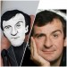 Douglas Adams action figure - screenwriter, essayist, humorist, satirist - library figurine + Miniature Book