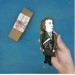 Edmund Burke Anglo-Irish statesman, philosopher action figure 1:12 - Philosophy Teacher Gift, future author gift, a unique collection for smart people - Collectible little thinker doll hand painted + Miniature Book