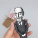 Edmund Husserl German philosopher figurine