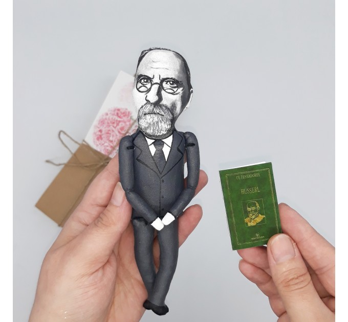 Edmund Husserl German philosopher figurine
