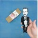 Friedrich Hayek Austrian economist and philosopher - liberalism - philosophy gift - Collectible  handmade figurine hand painted + miniature book