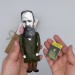 Fyodor Dostoevsky figurine, Reader gift! Collectible doll