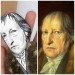 Georg Wilhelm Friedrich Hegel philosopher, historical figure - Gift for idealist - Handmade cloth doll hand painted + Miniature Books