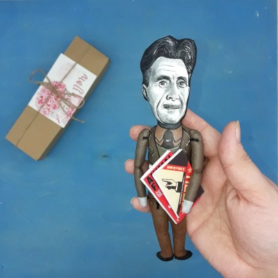 George Orwell figurine