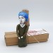 Girl With The Pearl Earring - Jan Vermeer - Famous character painting - Art teacher gift - Collectible figurine hand painted