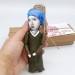 Girl With The Pearl Earring - Jan Vermeer - Famous character painting - Art teacher gift - Collectible figurine hand painted
