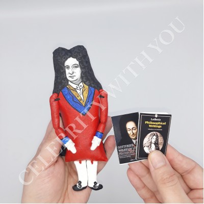 Gottfried Leibniz figurine