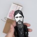 Grigori Rasputin Russian mystic, Russia History - history teacher gift - historical figure, Collectible portrait cloth doll hand painted
