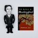 Harper Lee figurine, women author To Kill a Mockingbird - Bibliophile gift for reader, book shelf decor - Collectible cloth doll hand painted