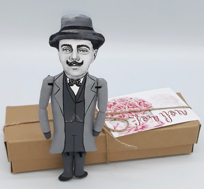 Famous detective figurine