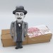 Hercule Poirot detective figure 