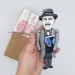 Hercule Poirot detective figure 