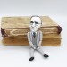 Hermann Hesse novelist figure, Reader gift! Collectible doll + miniature book