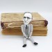 Hermann Hesse poet, novelist - Siddhartha - Reader gifts - book shelf decoration - Collectible figurine hand painted  + Miniature Book