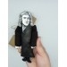 Isaac Newton scientist action figure 1:12 - a unique collection for smart people, Science teacher gift - Collectible scientist doll hand painted + Miniature Book