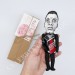 James Baldwin figurine- Book lover Readers & Writers gift - Thoughtful gift - hand painted doll