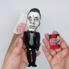 James Baldwin figurine- Book lover Readers & Writers gift - Thoughtful gift - hand painted doll