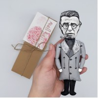 Jean Paul Sartre figure