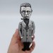 Jean Paul Sartre finger puppet, French philosopher, screenwriter, political activist, literary critic - Philosophy Teacher Gift - hand painted doll