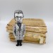 Jean Paul Sartre finger puppet, French philosopher, screenwriter, political activist, literary critic - Philosophy Teacher Gift - hand painted doll