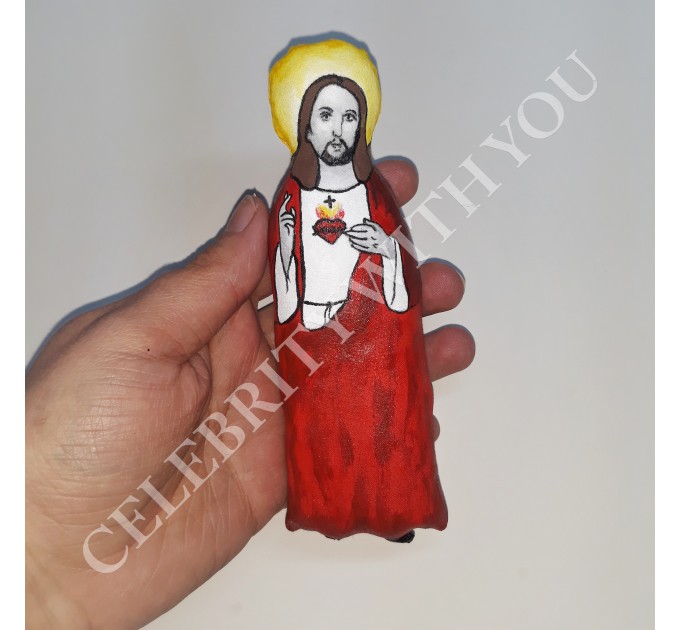 Sacred Heart of Jesus statue, christian figurine