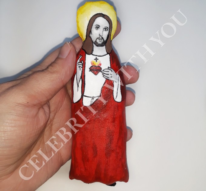 Sacred Heart of Jesus statue, christian figurine