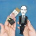 John Maynard Keynes English economist political economy - Funny Economist gift, a unique collection for smart people - Collectible action figure 1:12 hand painted + miniature book
