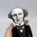 John Stuart Mill philosopher figure, Philosophy teacher gift - Collectible doll