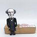 John Stuart Mill philosopher figure, Philosophy teacher gift - Collectible doll