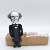 John Stuart Mill philosopher figure, Philosophy teacher gift - Collectible doll