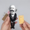 Karl Marx figure, German philosopher communist - Gifts for lecturers - Collectible doll 