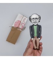 Larry David figurine