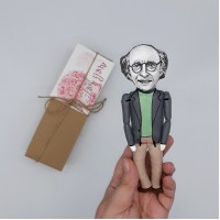 Larry David figurine
