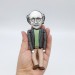 Larry David comedian, writer, actor, director, and television producer - collectible figurine, Handmade cloth doll hand painted