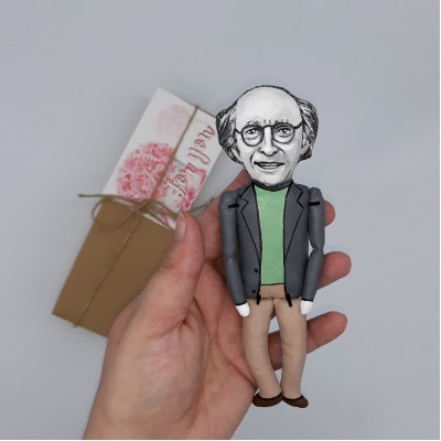 Larry David figurine