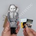 Leo Tolstoy figurine, famous writer - Reader gifts - Collectible doll